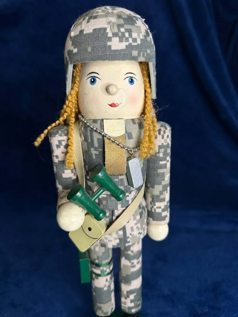 Target 2011 Female Soldier Nutcracker in Digital Camo 14